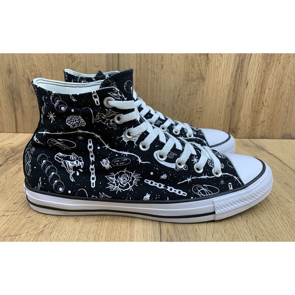 Converse All-Stars Chuck Taylor Sneakers 9.5 Special Design YOU Print 152620C - Picture 2 of 16